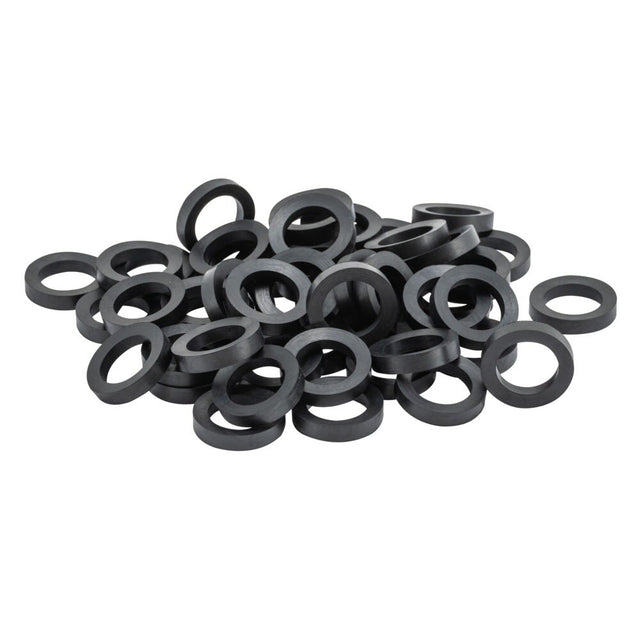 Eastman 60229N Black Rubber Replacement Water Heater Connector Washers for 3/4 in FIP (50 Pack)