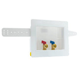 Eastman 60244 1/2 in. CPVC Dual Drain Washing Machine Outlet Box with Hot and Cold Ball Valves