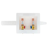 Eastman 60247 1/2 in. Crimp PEX Center Drain Washing Machine Outlet Box with Hammer Arrestors - 2