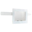 Eastman 60251 Single Lever Washing Machine Outlet Box Dual Drain Less Valve