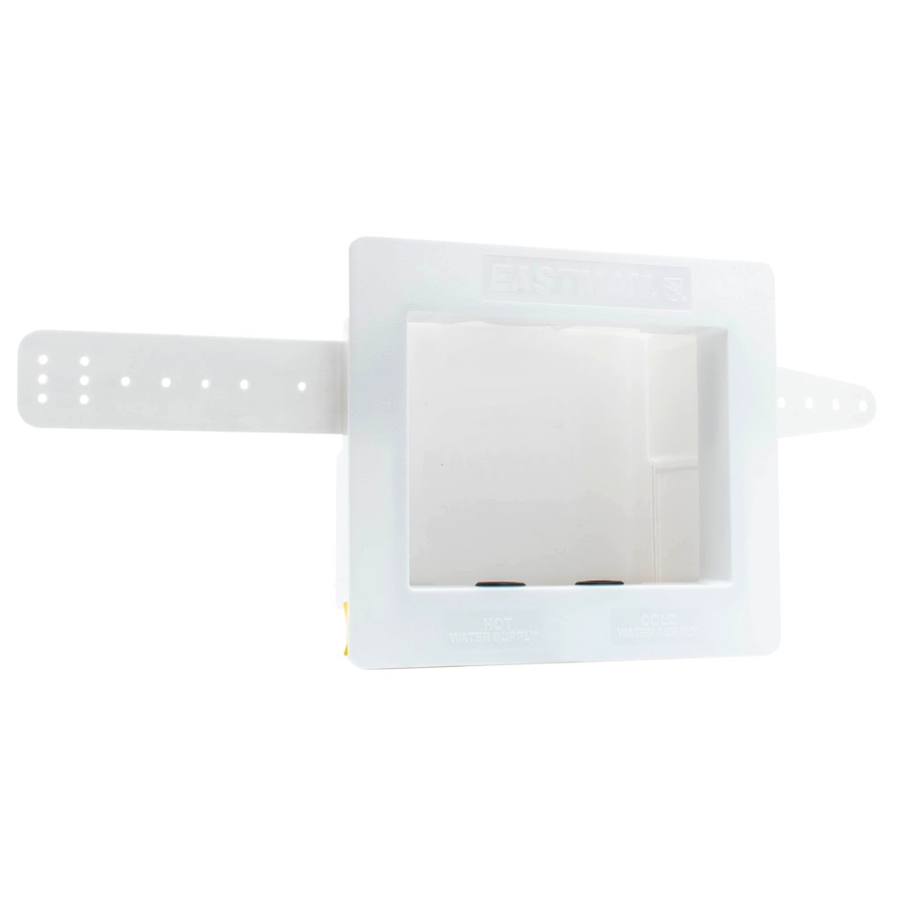 Eastman 60251 Single Lever Washing Machine Outlet Box Dual Drain Less Valve