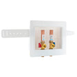 Eastman 60252 1/2 in. Sweat Dual Drain Washing Machine Outlet Box with Hammer Arrestors