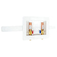 Eastman 60254 1/2 in. Expansion PEX Center Drain Washing Machine Outlet Box with Hammer Arresters