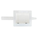 Eastman 60256 Center Drain Washing Machine Outlet Box Without Valve 10.43 in x 3.94 in x 9.25 in - 2