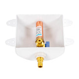 Eastman 60258 Ice Maker Outlet Box with Hammer Arrestor for 1/2 in. Expansion PEX - 3