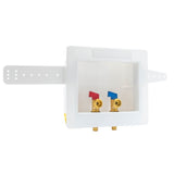 Eastman 60261 1/2 in. Expansion PEX Dual Drain Washing Machine Outlet Box with 1/4-Turn Ball Valves