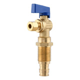 Eastman 60262 1/2 in. Expansion PEX F1960 Ice Maker Outlet Box with Quarter Turn Ball Valve