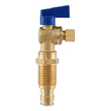 Eastman 60262 1/2 in. Expansion PEX F1960 Ice Maker Outlet Box with Quarter Turn Ball Valve - 2