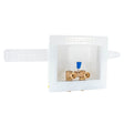 Eastman 60267 1/2 in. Sweat 1-Lever Dual Drain Washing Machine Outlet Box