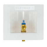 Eastman 60270 Half Inch Sweat Steam Dryer Outlet Box with Quarter Turn Cold Ball Valve