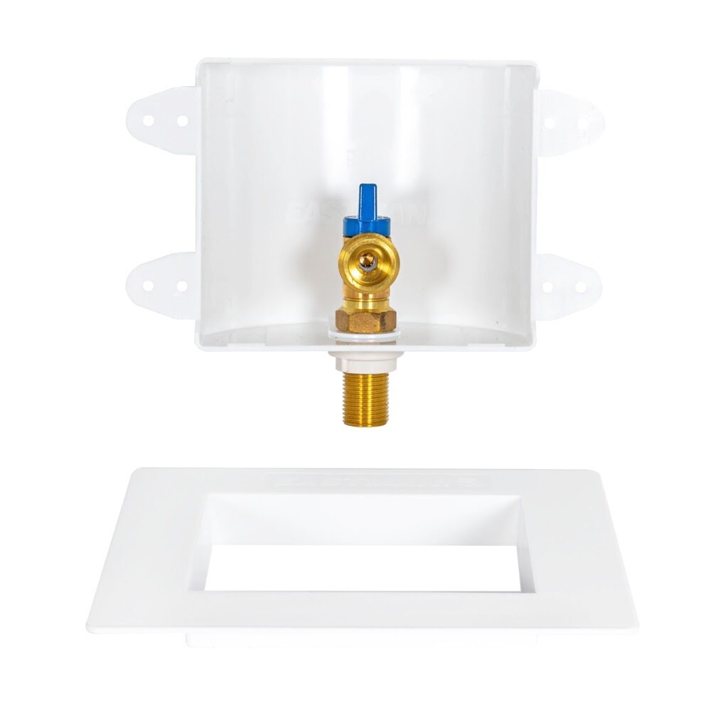 Eastman 60270 Half Inch Sweat Steam Dryer Outlet Box with Quarter Turn Cold Ball Valve - 2