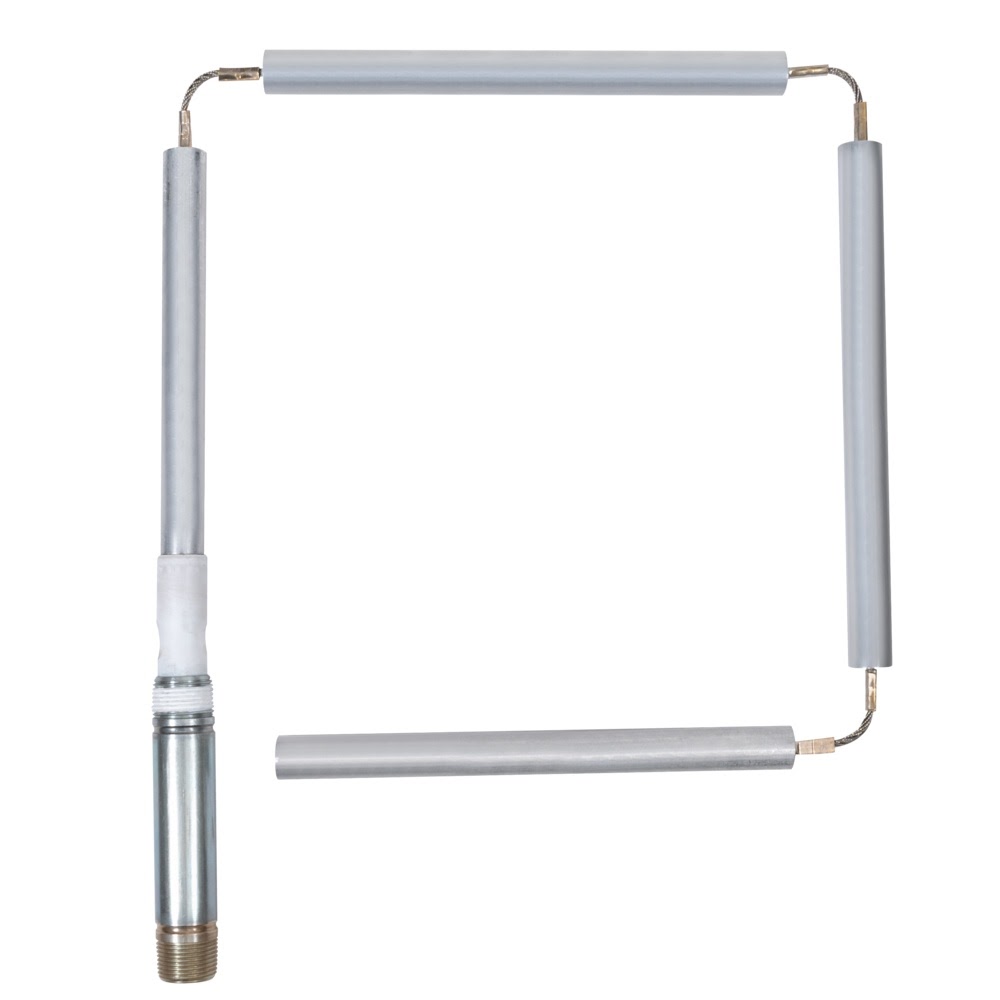 Eastman 60289 42 in. Flexible Aluminum Zinc Water Heater Anode Rod with 5 in. Nipple Fitting