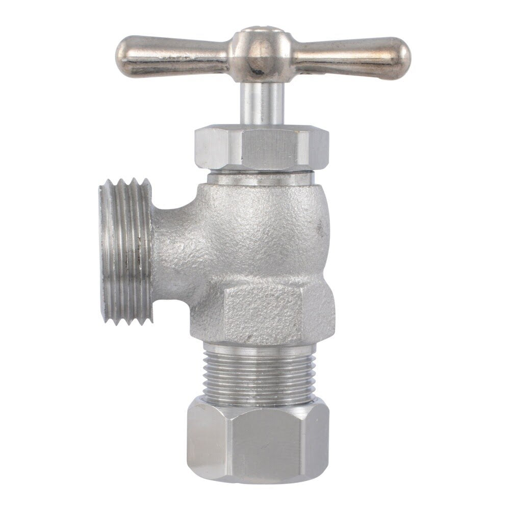 Eastman 60301 5/8 in OD Inlet Washing Machine Valve with 1/2 in Compression Connection - 2