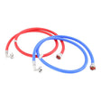 Eastman 60315P 5 ft PVC Washing Machine Hoses with 90 Degree Elbows (2 Pack)