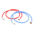Eastman 60318P 6 ft. PVC Washing Machine Hoses with 90 Degree Elbows (2 Pack)