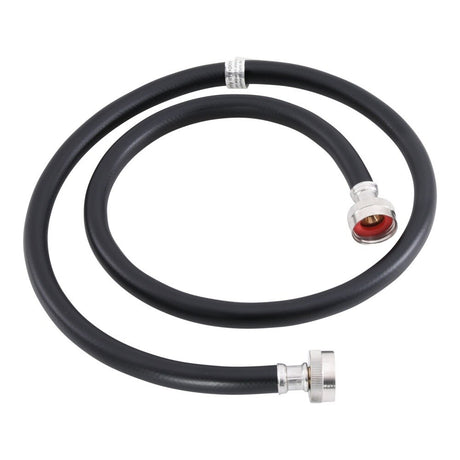 Eastman 60321P 4 ft Black PVC Washing Machine Hose for Residential Washer Water Supply