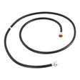 Eastman 60327P 8 ft Black PVC Washing Machine Hose with 3/4 in FHT x 3/4 in FHT Connections