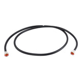 Eastman 60327P 8 ft Black PVC Washing Machine Hose with 3/4 in FHT x 3/4 in FHT Connections - 2
