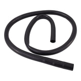 Eastman 60355 6 ft Black Rubber Washing Machine Discharge Hose Universal Fit