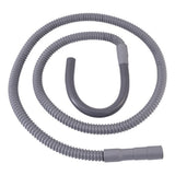 Eastman 60357 8 ft Gray SSD Style Flexible Washing Machine Discharge Hose