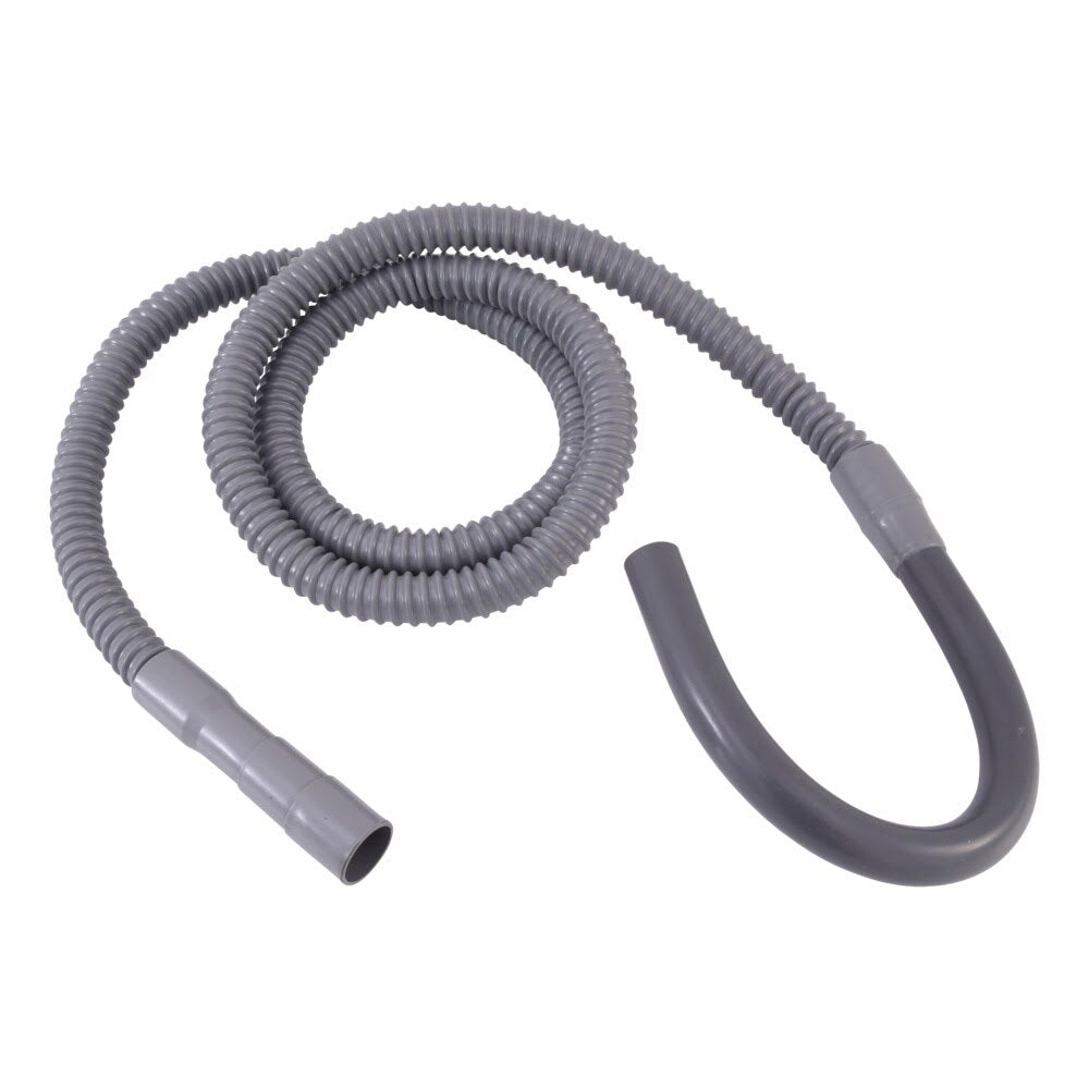 Eastman 60357 8 ft Gray SSD Style Flexible Washing Machine Discharge Hose - 3