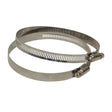 Eastman 60608N 4 in Dryer Hose Clamps for Dryer Duct Installation (2 Pack)