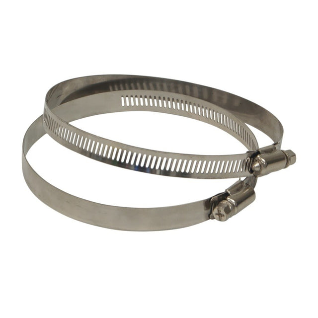 Eastman 60608N 4 in Dryer Hose Clamps for Dryer Duct Installation (2 Pack)