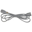 Eastman 60627 3 ft Gray 3 Prong Appliance Extension Cord 15A 120V