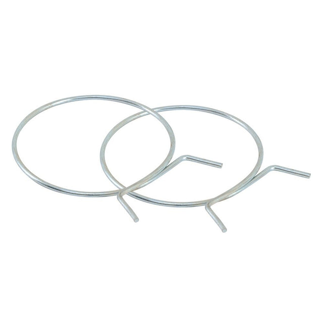 Eastman 60642 4 in. Metal Spring Tension Clips for Dryer Duct