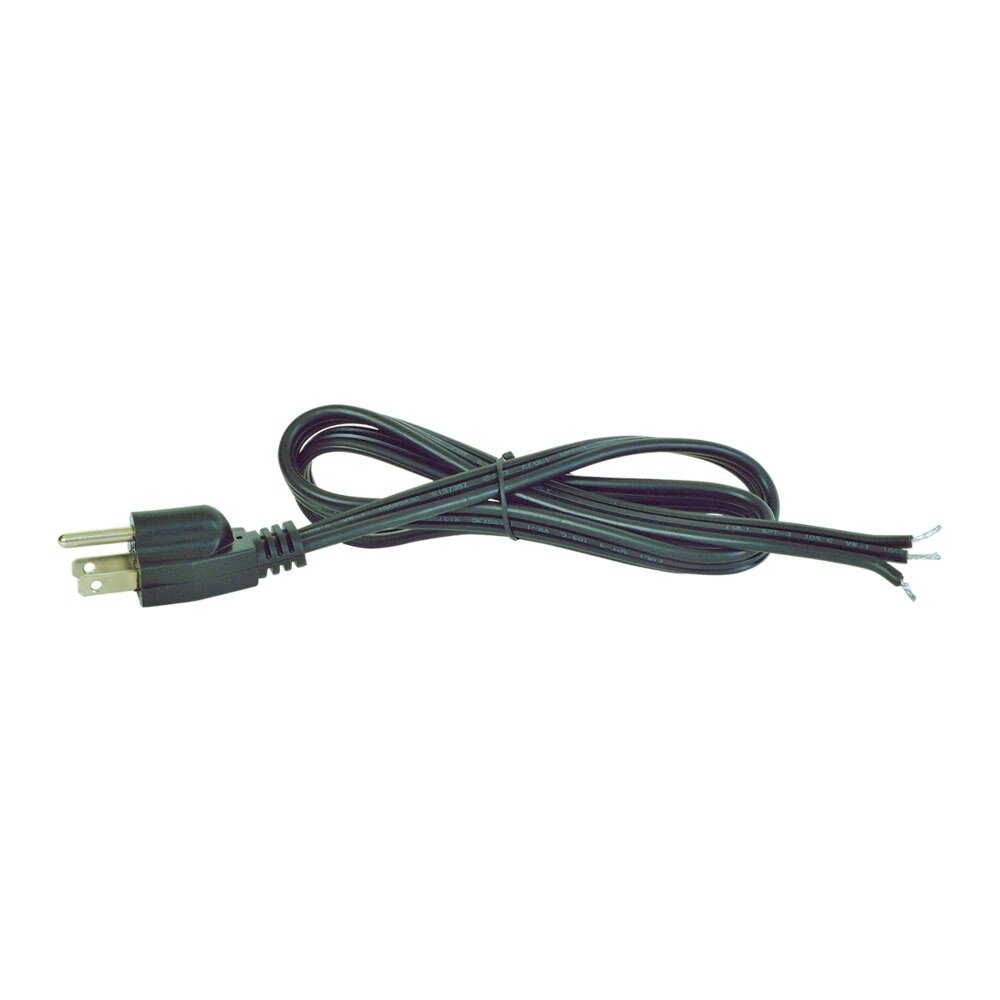Eastman 60655 6 ft Straight Pigtail Cord for Garbage Disposers and Appliances