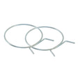 Eastman 60702 4 in. Metal Spring Tension Clamp for Dryer Vent (2 Pack)