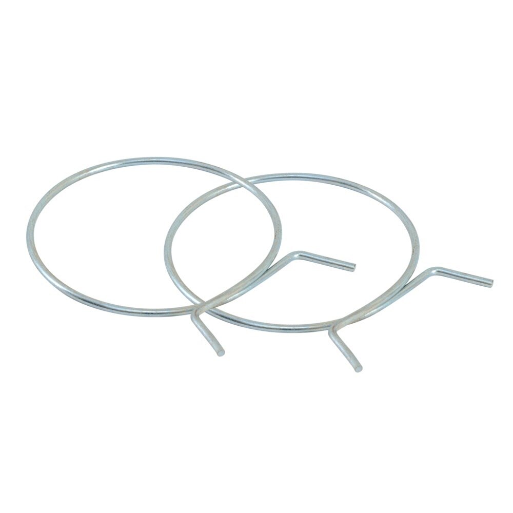 Eastman 60702 4 in. Metal Spring Tension Clamp for Dryer Vent (2 Pack)