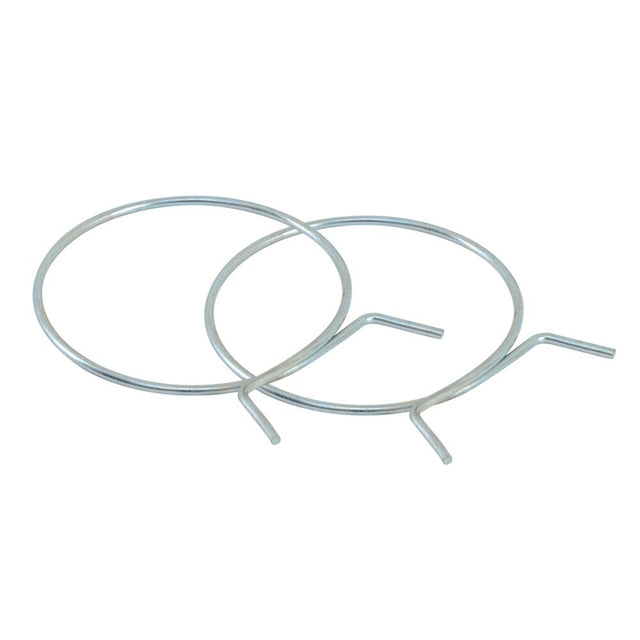 Eastman 60702 4 in. Metal Spring Tension Clamp for Dryer Vent (2 Pack)