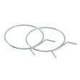 Eastman 60702 4 in. Metal Spring Tension Clamp for Dryer Vent (2 Pack)