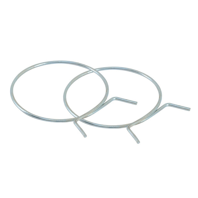 Eastman 60702 4 in. Metal Spring Tension Clamp for Dryer Vent (2 Pack)