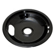 Eastman 60720 8 in Black Reflector Bowl and Ring for Range Burners