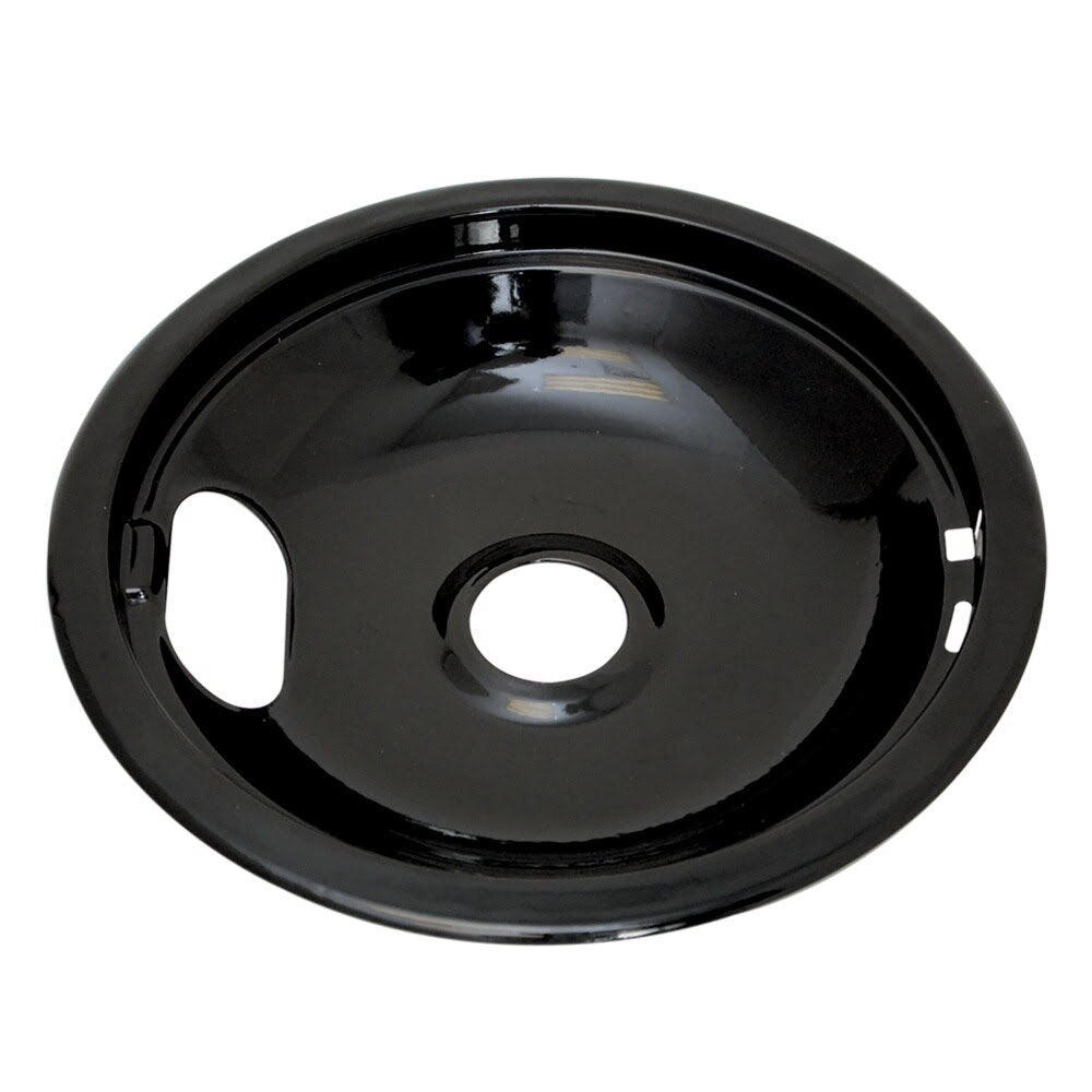 Eastman 60720 8 in Black Reflector Bowl and Ring for Range Burners