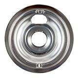 Eastman 60727 6 in Chrome Deep Reflector Bowl for GE and Hotpoint Ranges