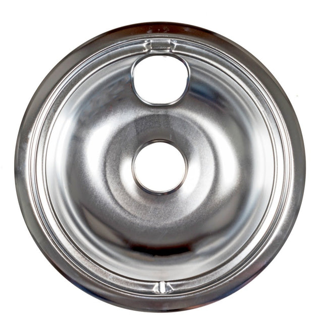 Eastman 60728 8 in Chrome Deep Reflector Bowl for GE and Hotpoint Electric Ranges