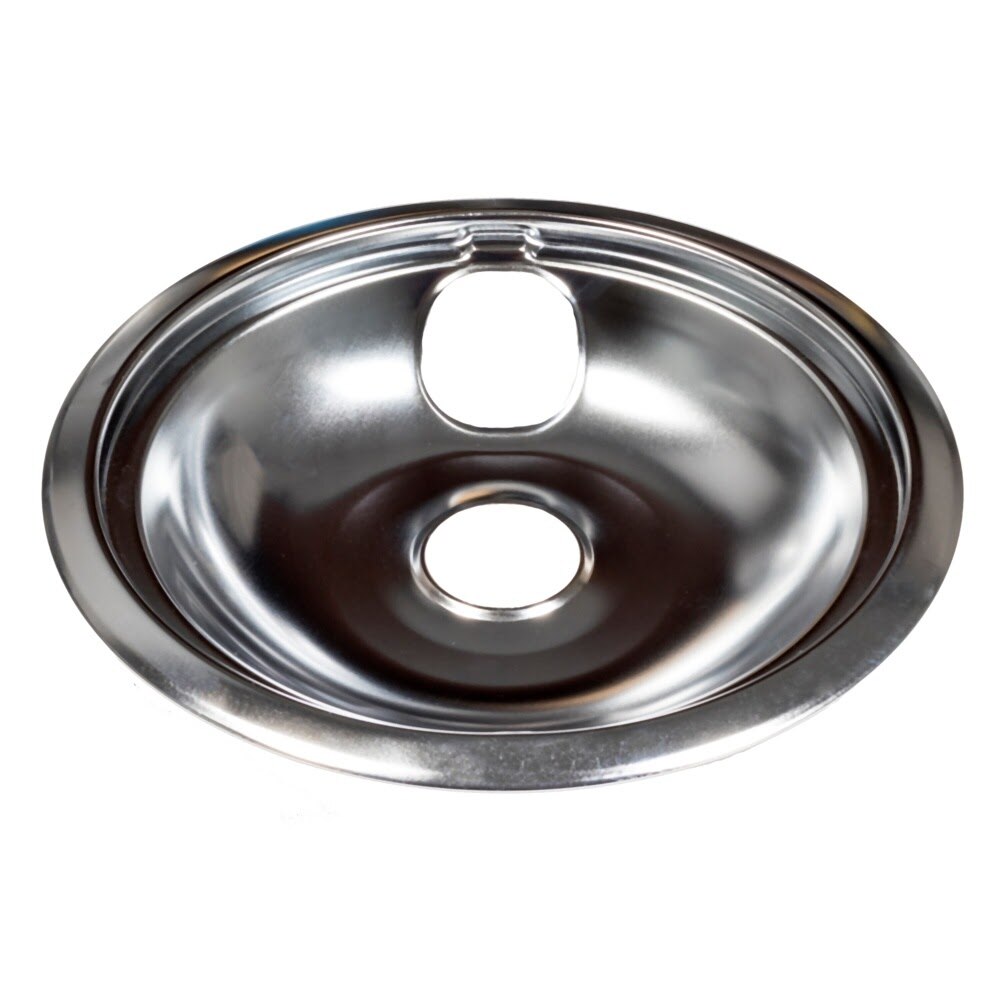 Eastman 60728 8 in Chrome Deep Reflector Bowl for GE and Hotpoint Electric Ranges - 2