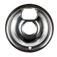 Eastman 60746 6 in Chrome Range Reflector Bowl for Whirlpool Ranges