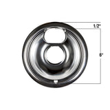 Eastman 60746 6 in Chrome Range Reflector Bowl for Whirlpool Ranges - 3