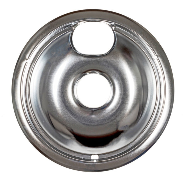 Eastman 60747 8 in. Chrome Range Reflector Bowl for Whirlpool Ranges