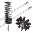 Eastman 60766 8 ft Lint Wizard Small Duct Dryer Vent Cleaning Kit