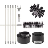 Eastman 60768 Lint Wizard Large Duct Dryer Vent Cleaning Kit with Flexible Rods and Adapters