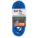 Eastman 60994 25 ft 14/3 SJEOW All Weather Extension Cord with Indicator Light