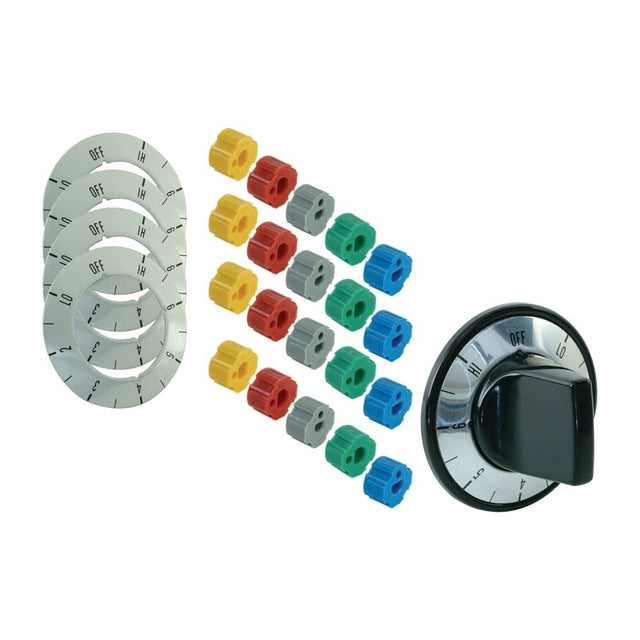 Eastman 61201 Universal Electric Range Knob Replacement Set for All Brands