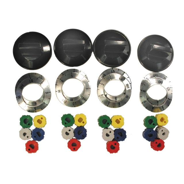 Eastman 61207 Universal Range Knob Replacement Kit for Electric Ranges