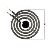 Eastman 61731 8 in. Plug In Surface Range Heating Element for Electric Ranges - 3