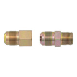 Eastman 62709B 5/8 in. OD Gas Adapter Kit with 1/2 in. MIP Tapped 3/8 in. FIP and 1/2 in. FIP (2 Fittings) - 2